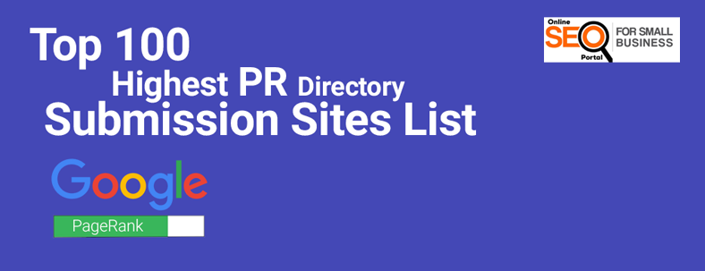 High PR Directory Submission Sites